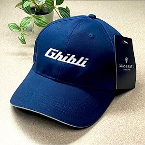 MASERATI Ghibli navy baseball cap
